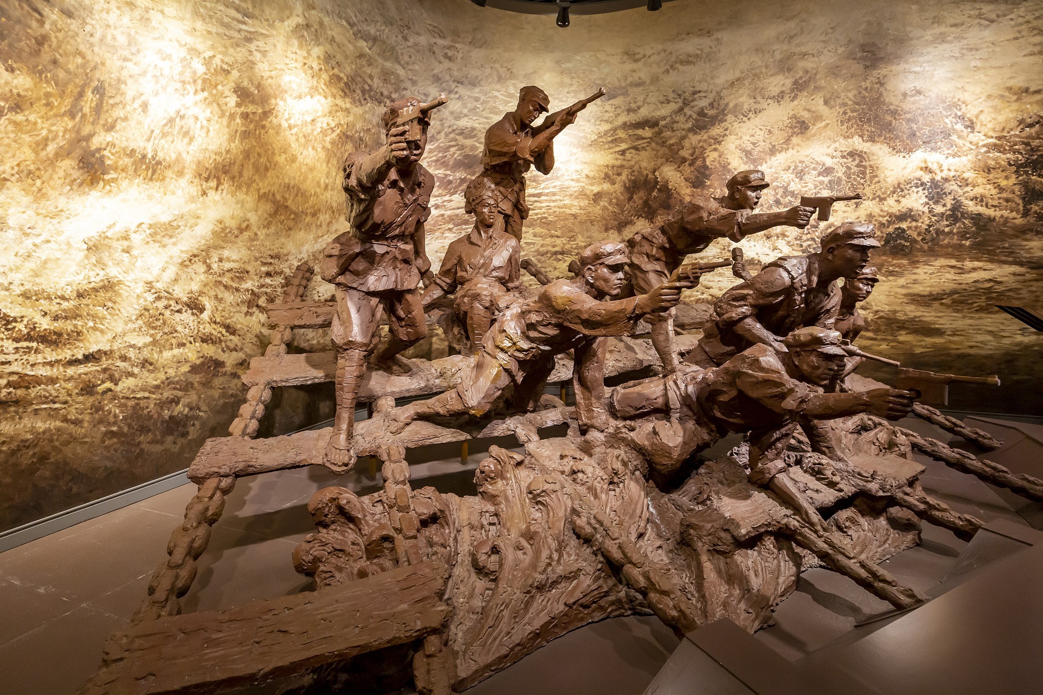 四川省雅安市宝兴县夹金山红军纪念碑—阿坝州小金县达维会师遗址